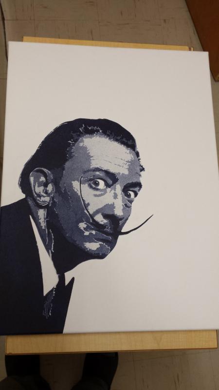 Salvador Dali painting
