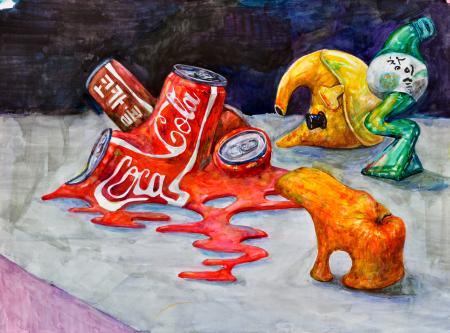 Salvador Dali painting