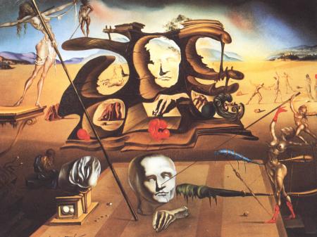 Salvador Dali painting