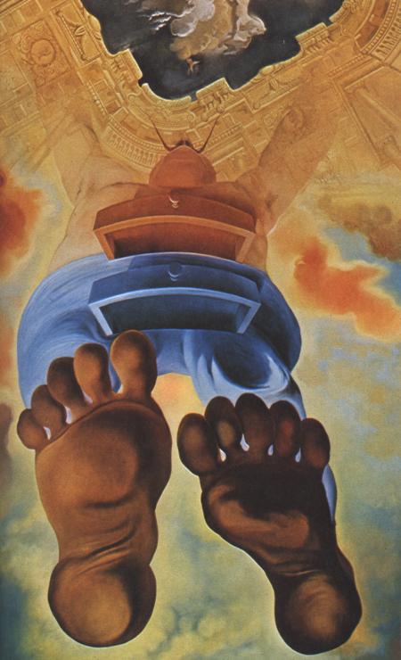 Salvador Dali painting