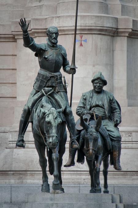 Sancho Panza esculpture