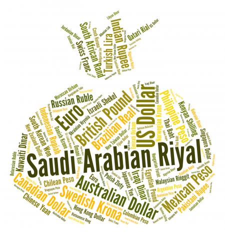 Saudi Arabian Riyal Indicates Forex Trading And Coinage