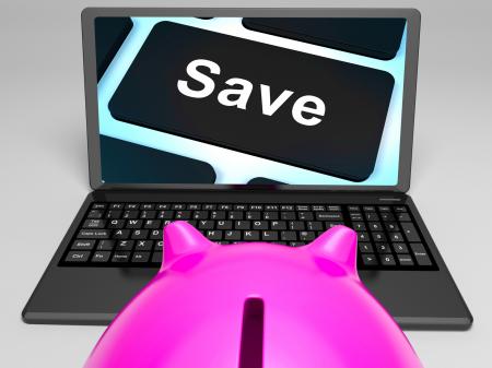 Save Key On Laptop Shows Promotional Prices