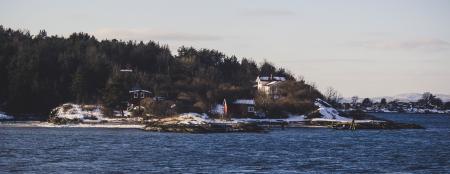 Scenic Photography of an Island