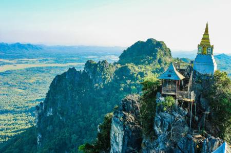 Scenic View from the Temple