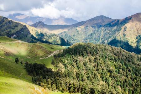 Scenic View of Mountains