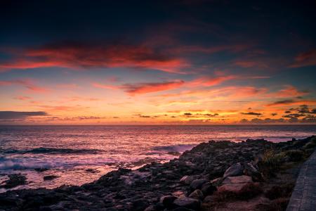 Scenic View of the Beach