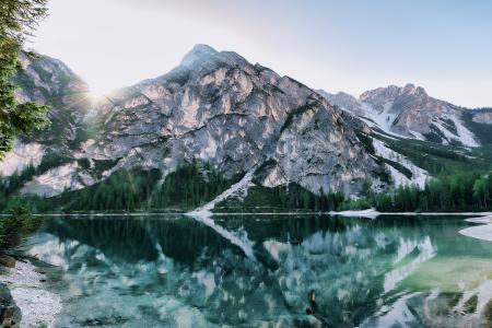 Scenic View of the Mountains