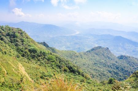 Scenic View of the Mountains