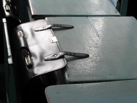 School Bags and Desks