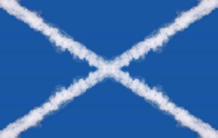 Scotland Cloud Trail Flag