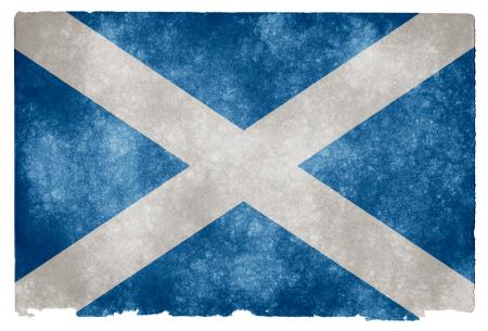 Scotland Grunge Flag