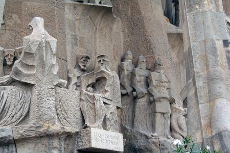 Sculptures on a cathedral