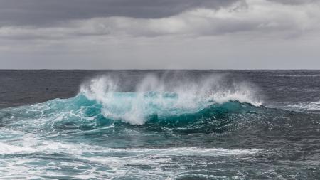 Sea Water Waves during Daytime