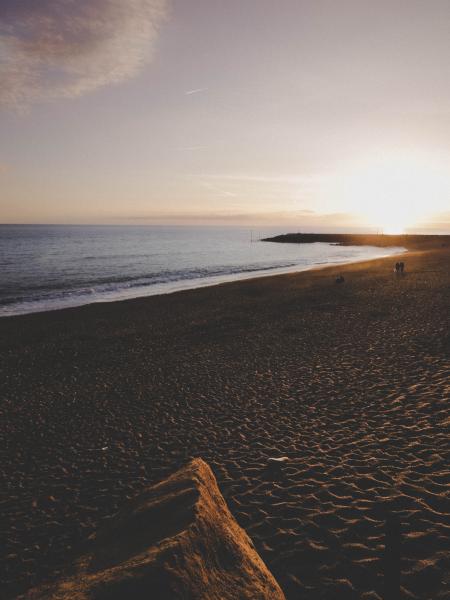 Seashore during Sunrise