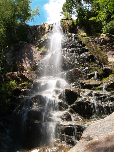 Secluded falls