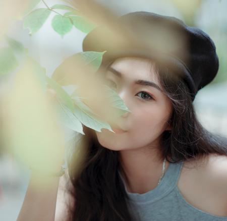 Selective Focus Photo of a Woman