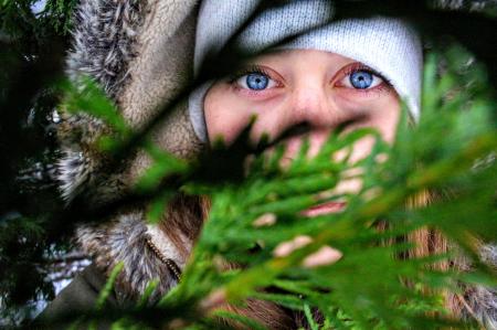 Selective Focus Photography of a Woman