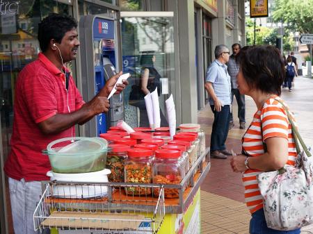 Seller on the Street