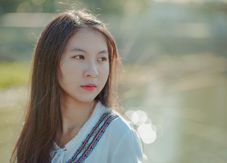 Shallow Focus Photography of Woman Wearing White Shirt