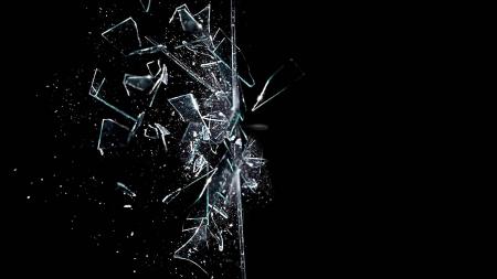 Shattered Glass Background