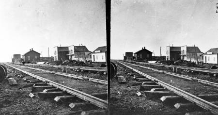 Sherman Station, summit of Black Hills. Albany County, Wyoming. 1869.