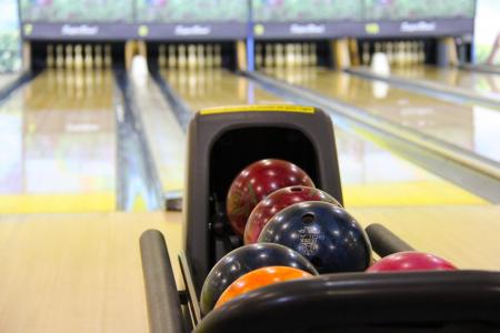 Shiny Bowling Balls