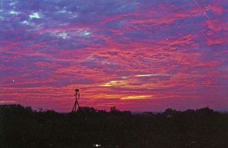 Shooting sunrise timelapse