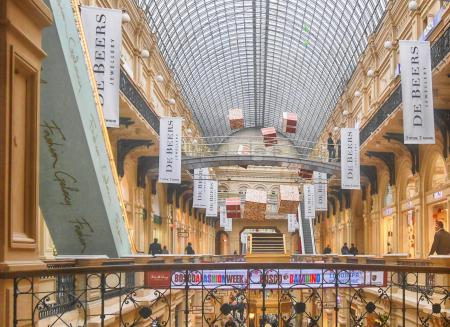 shopping mall in Moscow