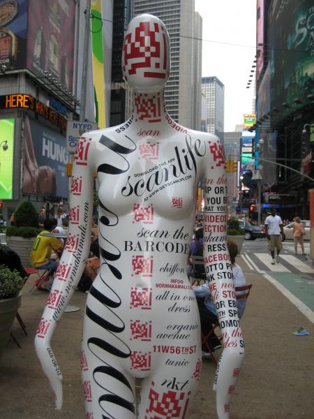 Sidewalk Mannequin