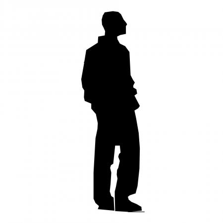 Silhouette of Man