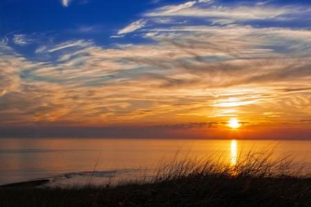 Silhouette Photography of Ocean during Sunset