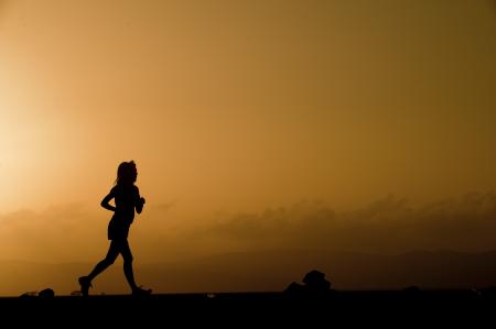 Silhouette Running