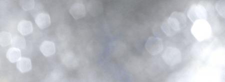 Silver Light Bokeh Background