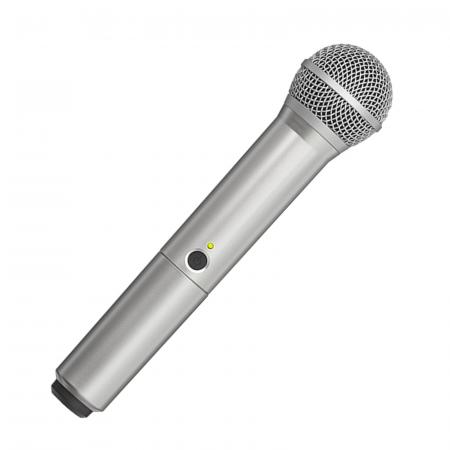 Silver-colored Microphone