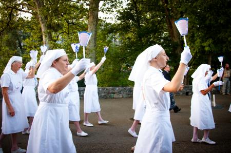 Sisters and nuns in lourdes