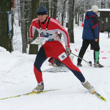 Skiing in Winter