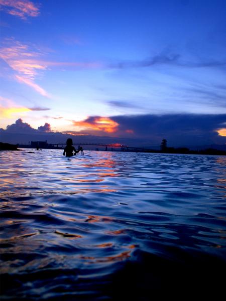 Sky and sea