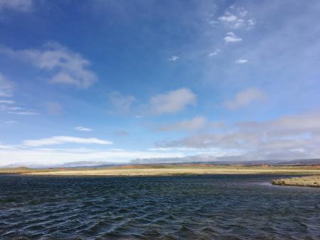 Sky Over Windy Lake