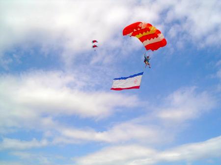 Skydivers