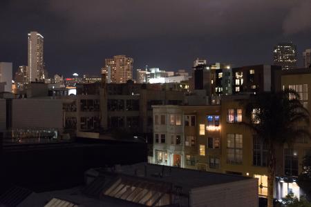Skyline from roof of River on Folsom St in San Francisco (2)