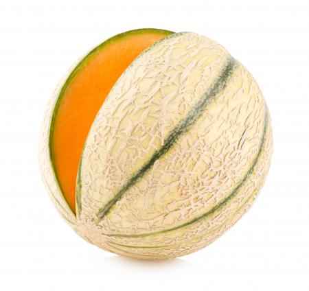 Sliced Cantaloupe