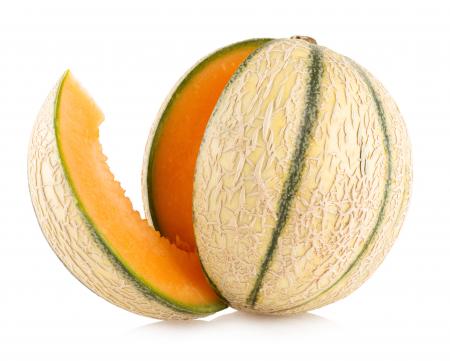 Sliced Cantaloupe