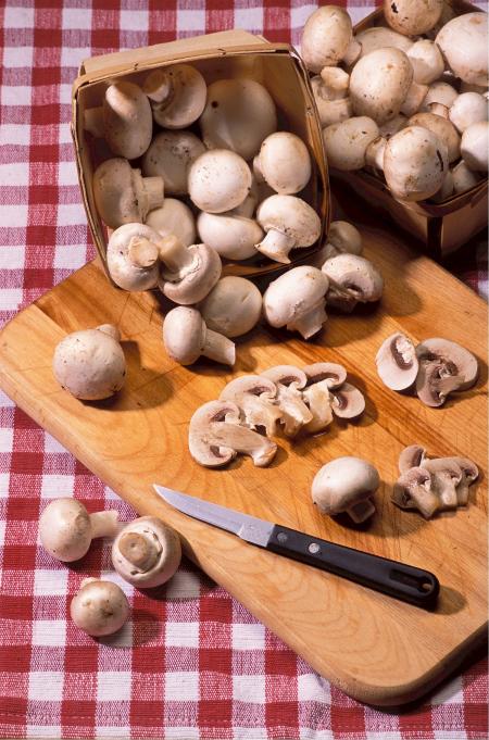 Sliced Mushrooms