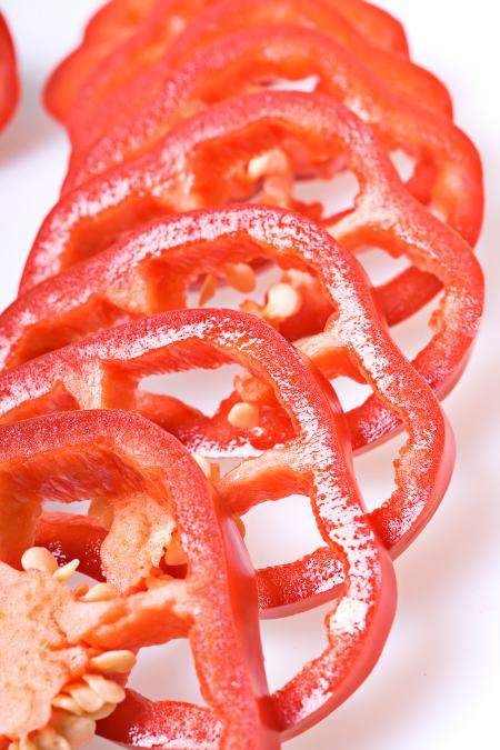 Sliced Peppers