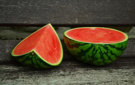 Sliced Watermelon