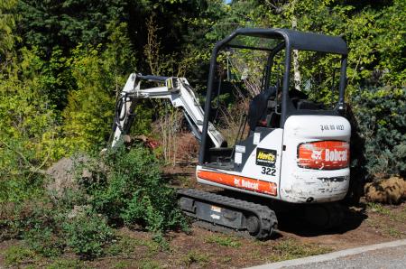 Small Bobcat equipment