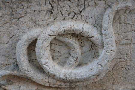 Snake sculpture