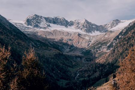 Snow-covered Mountain