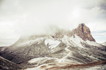 Snow Covered Mountain during Daytime
